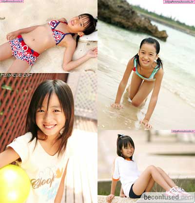 Several photographs of Mizuki Furui.