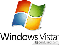Microsoft Windows Vista logo.