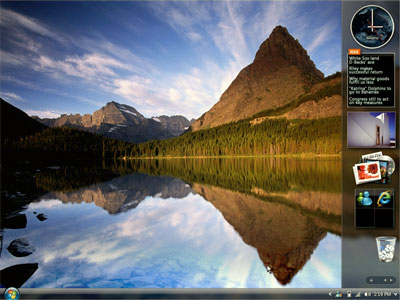 Screenshot of Windows Vista.