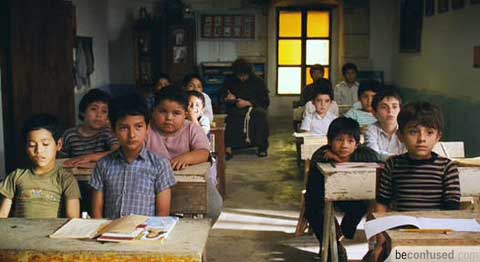 Loving God and the children, Nacho works in the orphanage to cook food for the kids.