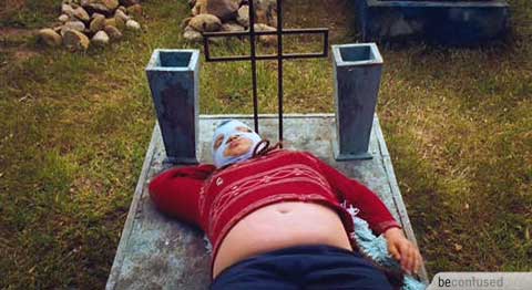 Nacho is raised in a Mexican monastery orphanage and he is quite fat.