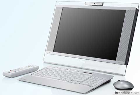 The new Sony LA3 desktop.