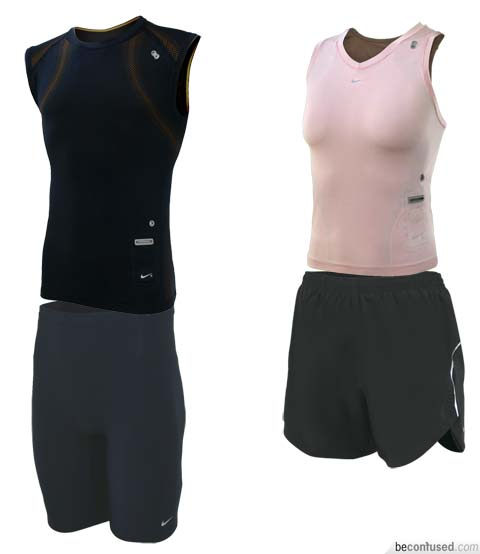 Nike+ has apparel to manage your wires too.