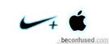 Nike+ and Apple together.