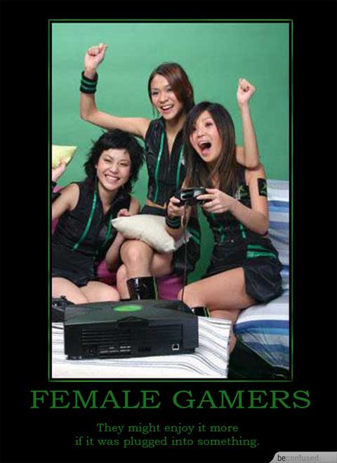 Female Gamers might enjoy more when it is plugged in.