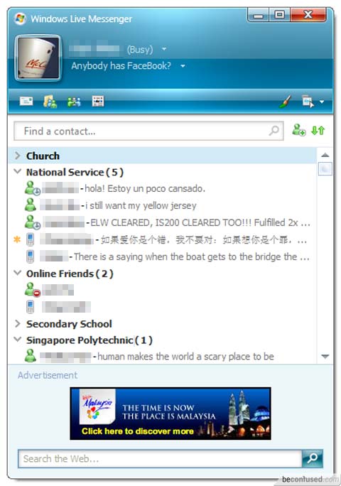 Windows Live Messenger 8.5