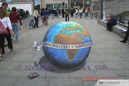 Make poverty history.
